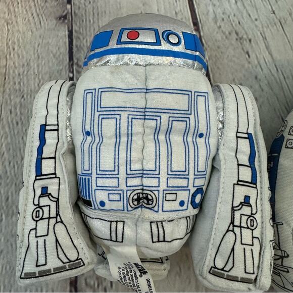 Star Wars Kenner Vintage R2D2 and C-3PO Bean Bag Plush - Picture 10 of 12